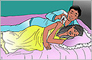 Female Condom Cartoon